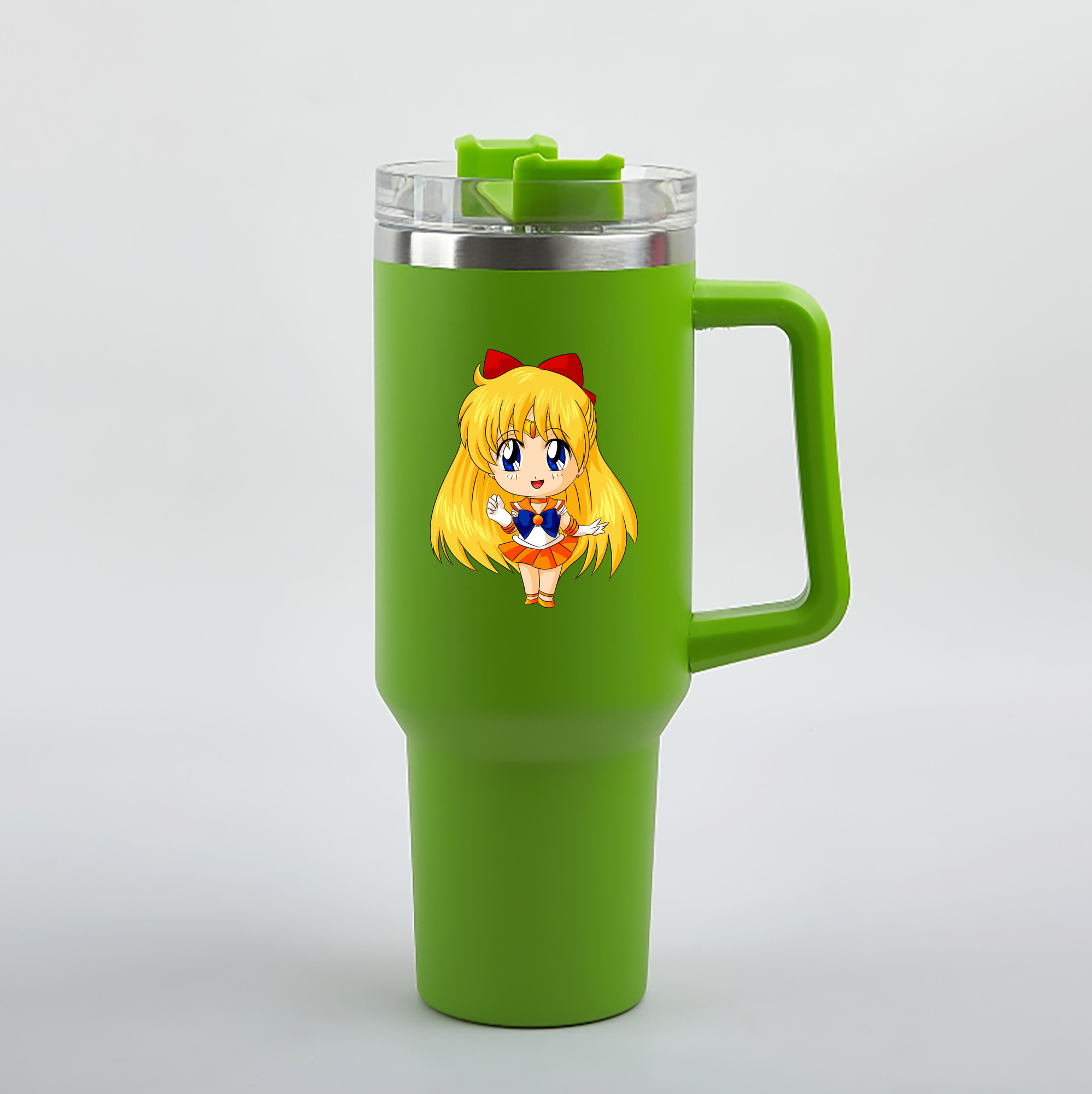 （画像用） 美少女戦士セーラームーン 愛野 美奈子 あいの みなこ Sailor Moon Aino Minako 1200mL車用タンブラー（カラープリント）